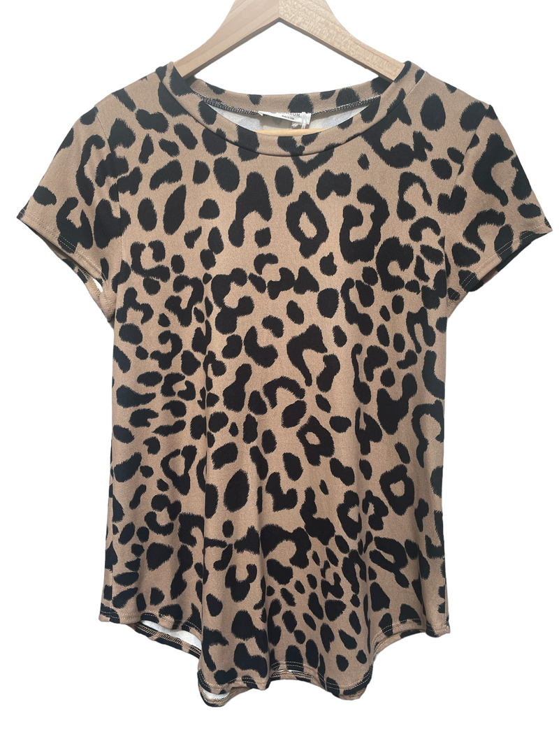 Softest Leopard Tee